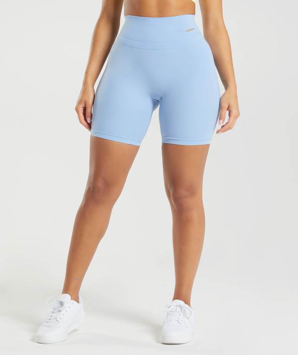 Damske Šortky Gymshark Whitney Cycling Modre | KZ6271893